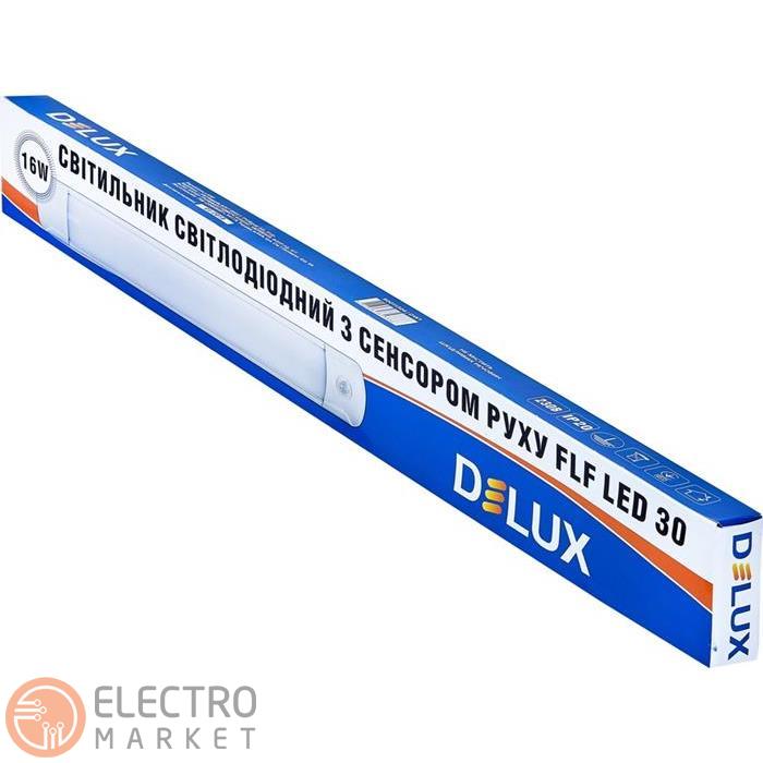 Светодиодный накладной светильник FLF LED 30 16W 6500K IP20 с датчиком 90011304 Delux. Фото 3