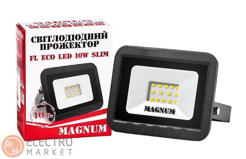 Светодиодный прожектор FL ECO LED 90011658 10W 6500K 700Lm Magnum. Фото 1