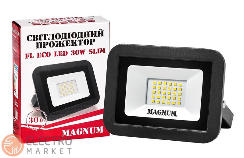 Светодиодный прожектор FL ECO LED 90011660 30W 6500K 2000Lm Magnum. Фото 1