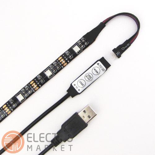 Светодиодная лента LS708 RGB с USB и миниконтроллером 5982 Feron. Фото 1