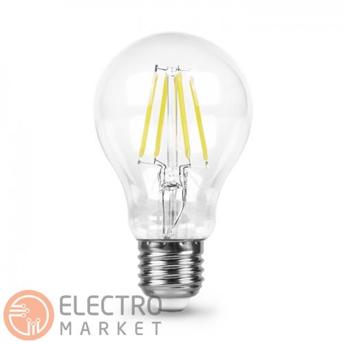 Светодиодная лампа Эдисона Filament 6485 LB-63 A60 8W E27 4000K 220V Feron. Фото 1