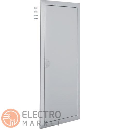 Двери с рамкой белый алюминий VZ324N для 4-рядного щита Hager Volta. Фото 1