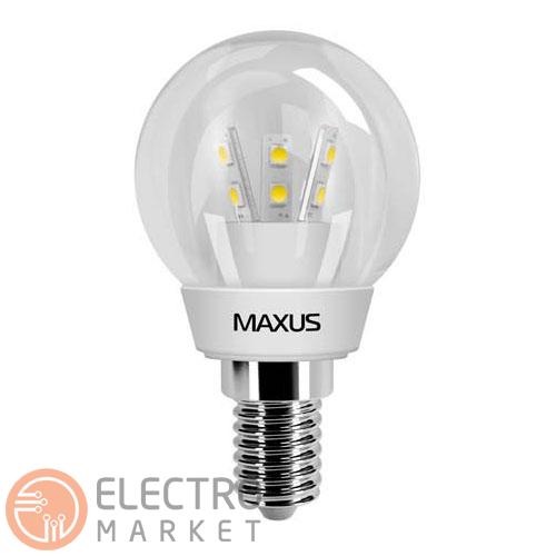 Светодиодная лампа 1-LED-259 G45 E14 3W 3000К 220V Maxus. Фото 1