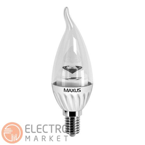 Светодиодная лампа 1-LED-281 CF37 E14 4W 3000К 220V Maxus. Фото 1