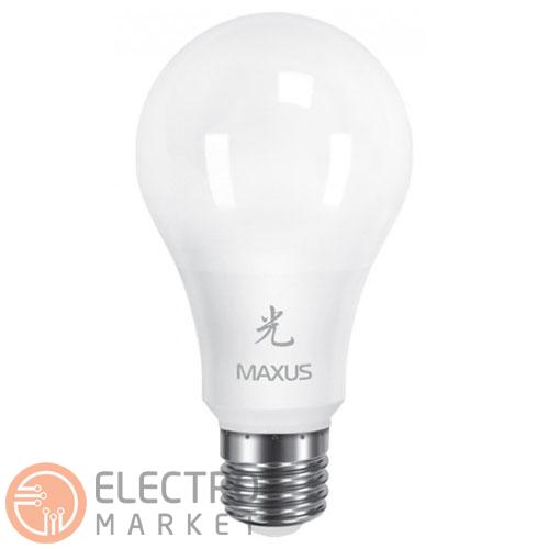 Светодиодная лампа Sakura 1-LED-462-01 A65 E27 12W 4100К 220V Maxus. Фото 1