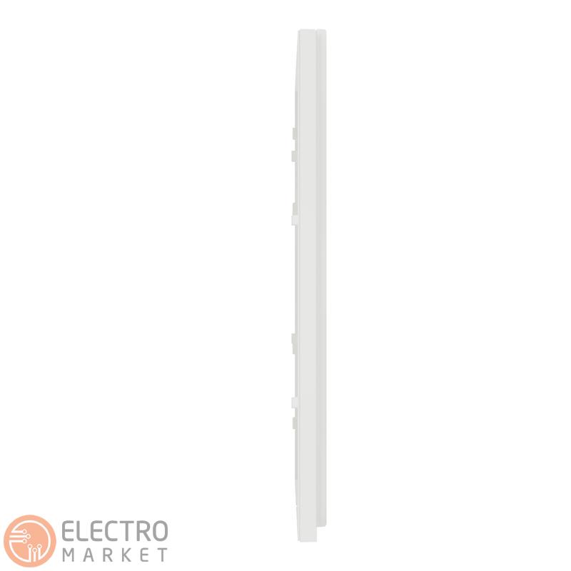 Рамка 2-постова біле скло вертикальна NU6004V85 Schneider Electric Unica New. Фото 2