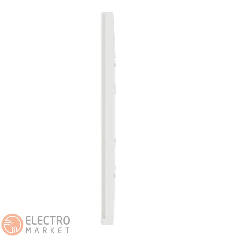 Рамка 2-постова біле скло вертикальна NU6004V85 Schneider Electric Unica New. Фото 6