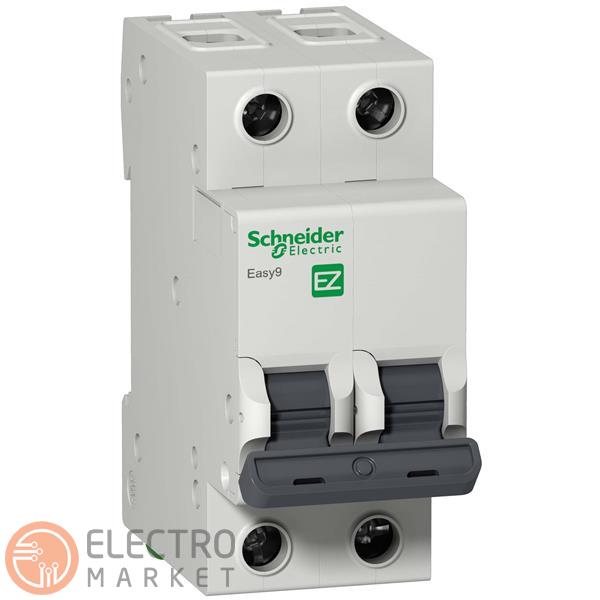 Автоматичний вимикач 25A 4,5kA 2 полюси тип В EZ9F14225 Easy9 Schneider Electric. Фото 1